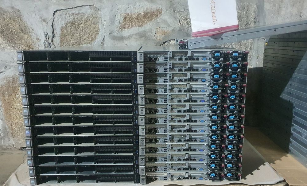 HP DL360 G9 | 56 x vCPUs / 32GB DDR4 RAM/ 3.6TB