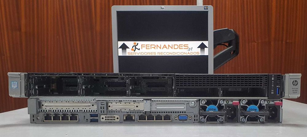 HPE DL360 G9 SFF | 72 x vCPUs e 32GB DDR4 RAM e 4 x 900GB SAS