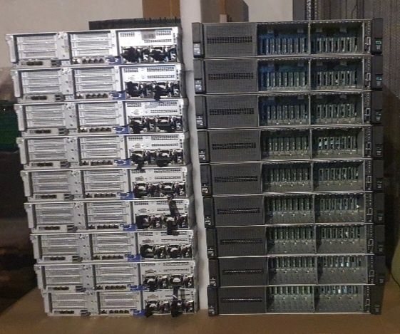 HP DL380 Gen10 | 2x Intel 6244 | 640GB RAM (128+512OPTANE) | 4 x 960GB SSD