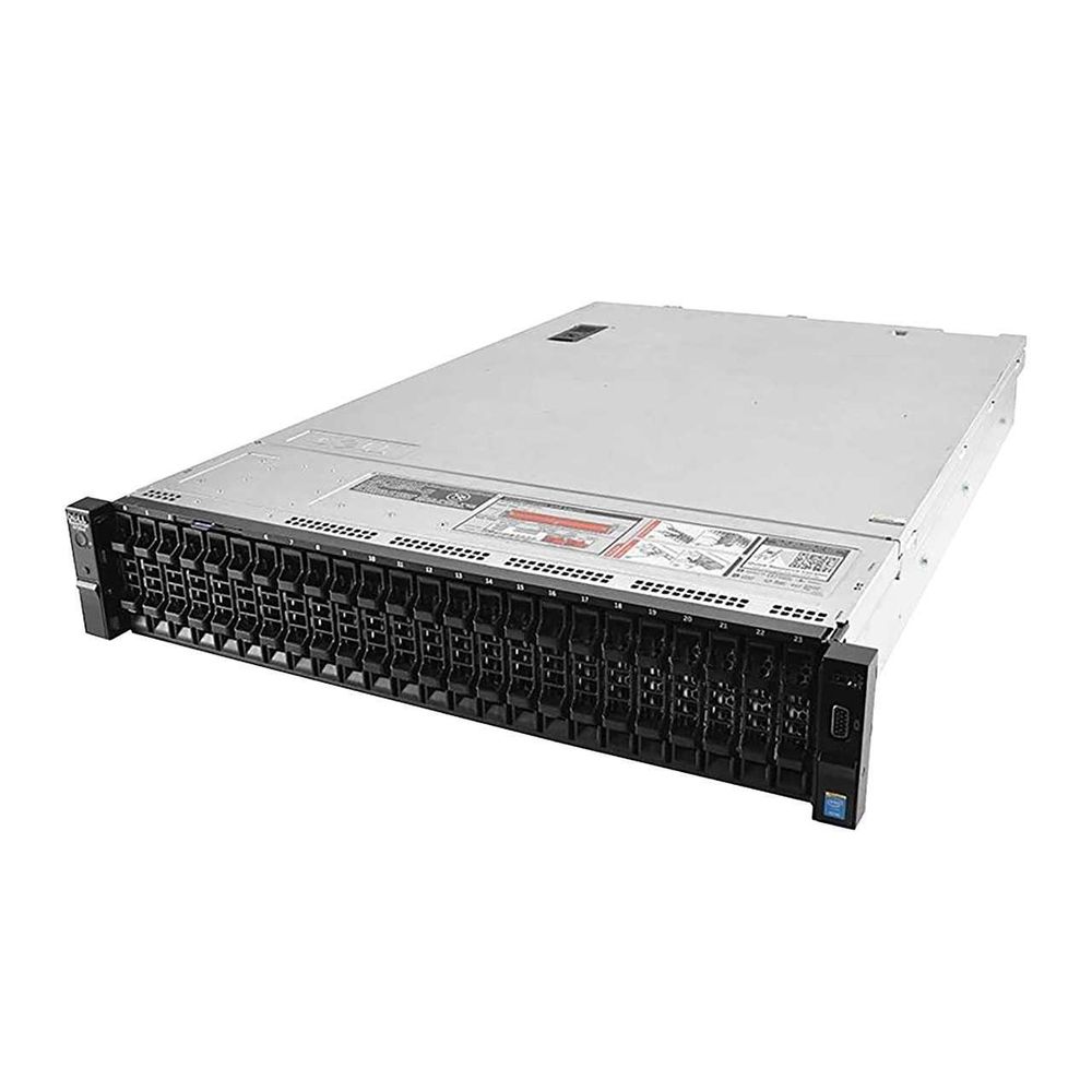 DELL R730 | 48 x vCPU | 16GB DDR4 | 2 x 600GB |  24 x Espaços HDD 2.5"